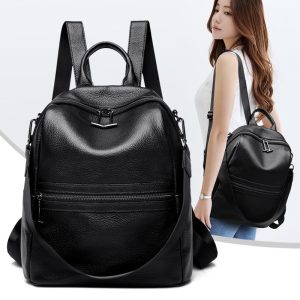Genuine Leather Backpack