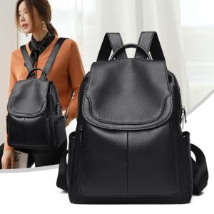 Women's Top-Grain Cowhide Backpack