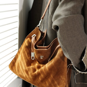 Men's Genuine Leather Casual Travel Bag