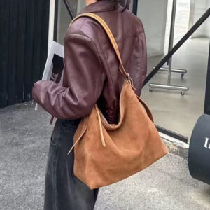 Women's Soft Leather Kangaroo Backpack